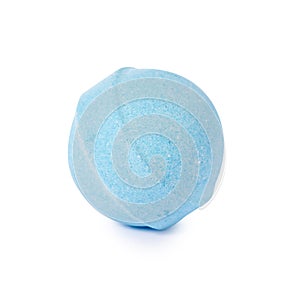 Blue bomb for bath