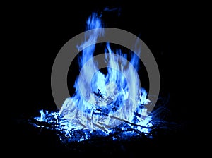 Blue Bonfire photo