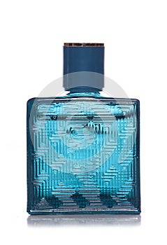 Blue bottle perfume