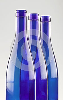 Blue bottles