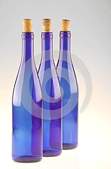 Blue bottles