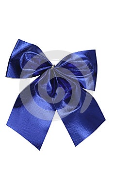 Blue bow