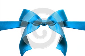 Blue bow