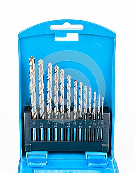 Blue Box Set of Drill Bits