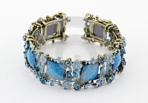 Blue bracelet