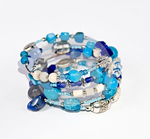 Blue bracelet