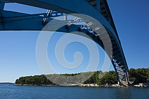 Blue Bridge In Croatia photo