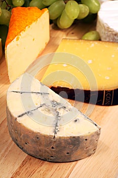 Blue Brie cheeseboard photo