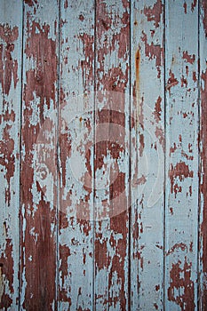 Blue and brown real Wood Texture Background. Vintage and Old.