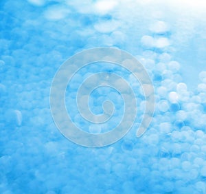 Blue bubble background