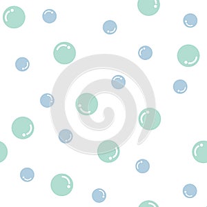 Blue bubbles