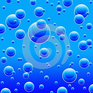 Blue bubbles