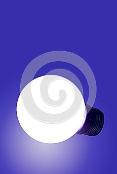 Blue bulb