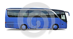 Blue bus