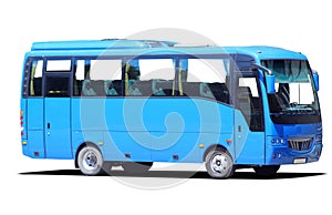 Blue bus