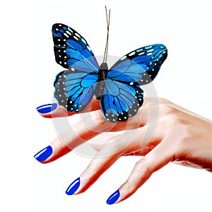 Azul mariposa 