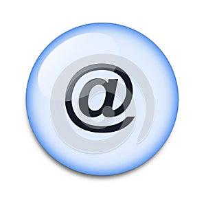 Blue button for internet mail