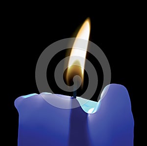 Blue Candle