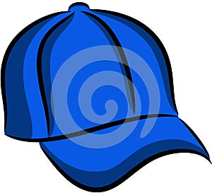 Blue cap