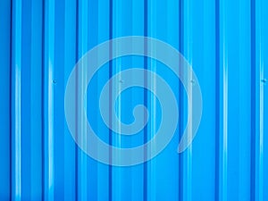 Blue cargo container background