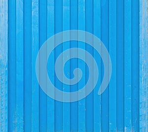 Blue cargo ship container texture