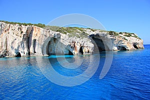 Blue Caves of Zakynthos photo