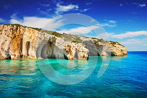 Blue caves, Zakynthos island