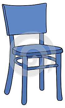 Blue chair