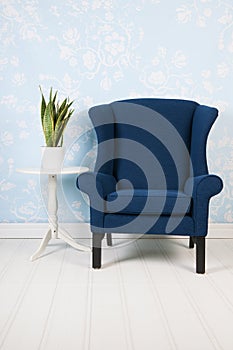 Blue chair