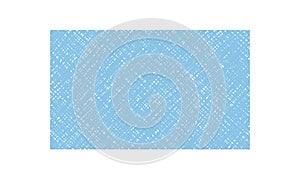 Blue Chalk Scribble Rectangle Grunge Background