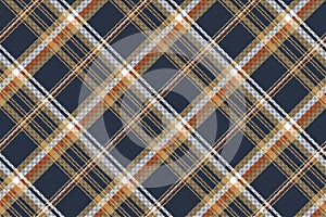 Blue check pixel fabric texture seamless pattern