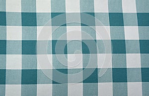 BLUE CHECKED FABRIC