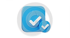 Blue Checkmark App Icon