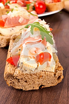 Blue cheese sandwich