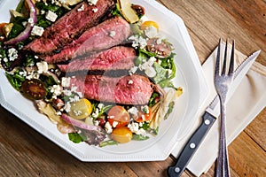 Blue Cheese Steak Salad