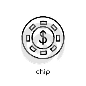 Blue chip icon from Blue chip collection.