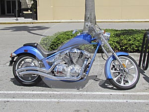 Blue chopper