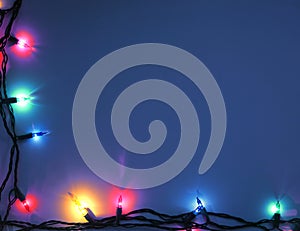 Blue Christmas Background