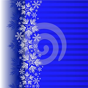 Blue Christmas background