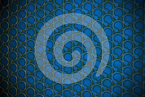 Blue circle flow background