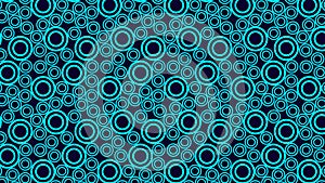 Blue Circle Pattern Vector Art