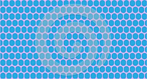 Printable Blue circles arranged in a grid pattern on a purple background,