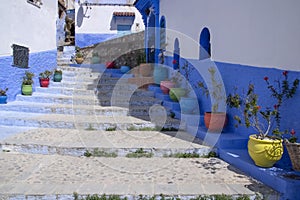 Blue City Chefchaouen. Morocco, Africa