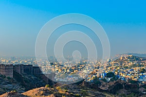 Blue City and Mehrangarh Fort