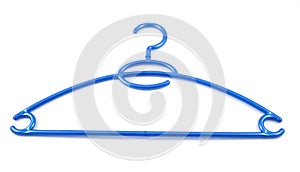 Blue cloth hanger