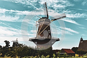 An Old Dutch Windmill