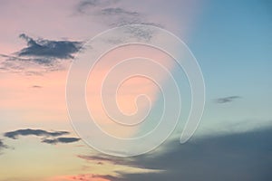 Blue clouds sky background texture