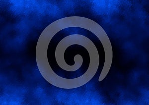 Blue cloudy splash background wallpaper design