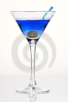 Blue coctail