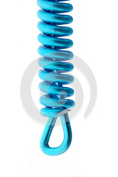 Blue coil spring